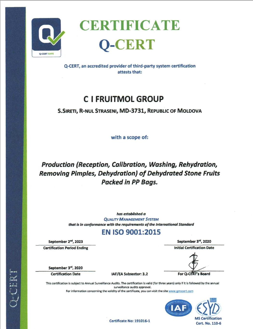 ISO 9001 2015